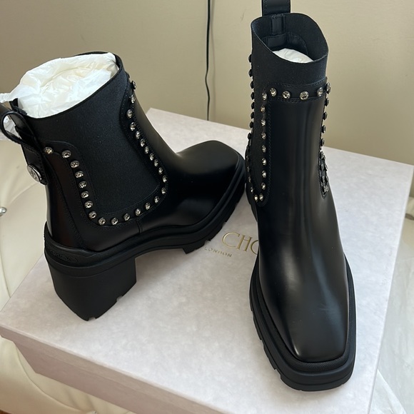 Jimmy Choo. Brand new. In the box. Dust bag is included. - Picture 7 of 9